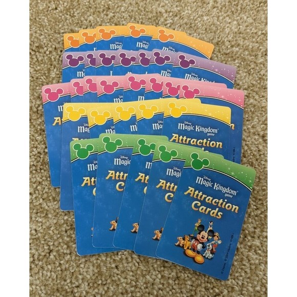 Disney Magic Kingdom Board Game 2004 Hasbro Parker Brothers‎ INCOMPLETE - Picture 10 of 16